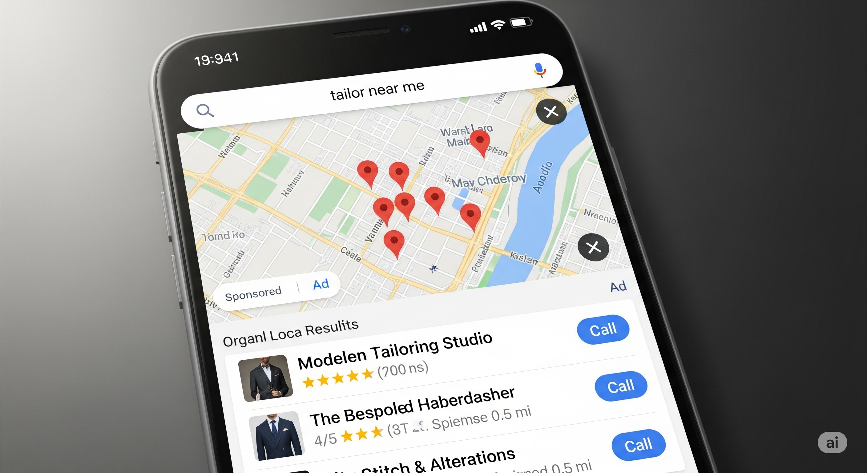 People searching local services on Google